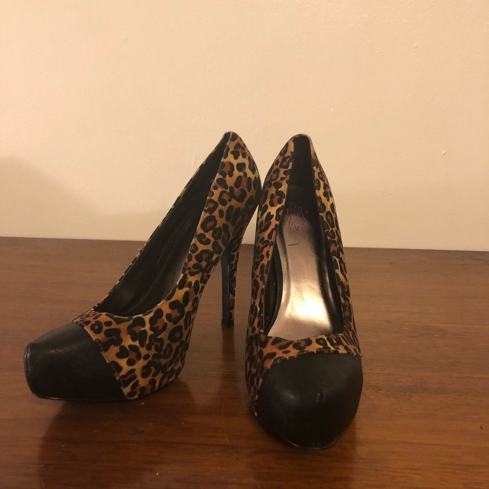 Leopard Print 4”inch heels